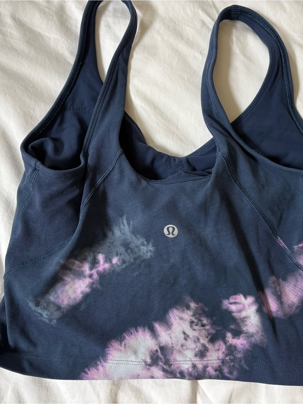 Lululemon tops size 6 build in bra and great for small chested women